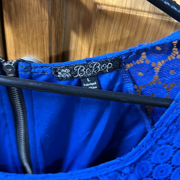 BeBop Blue Dress - Picture 3 of 5